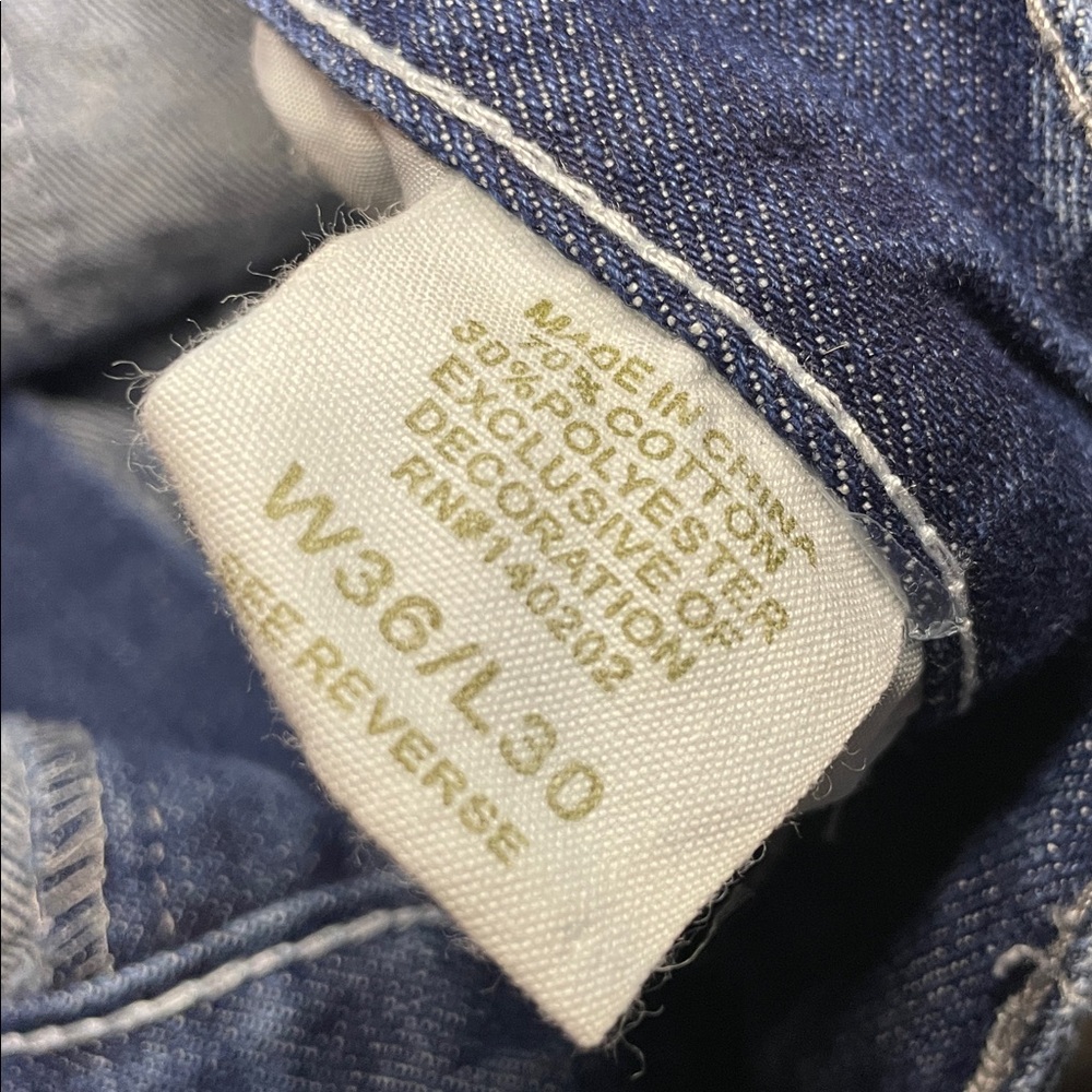 Indigo People Men's Blue Jeans - Picture 10 of 11